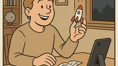 Witz: Ich hab’ eine Mondrakete im Ei